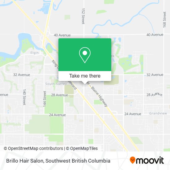 Brillo Hair Salon map