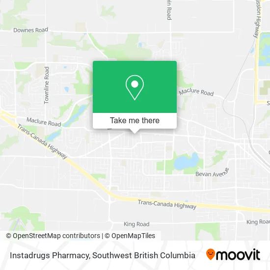 Instadrugs Pharmacy map