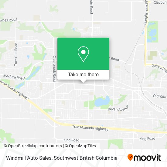 Windmill Auto Sales map