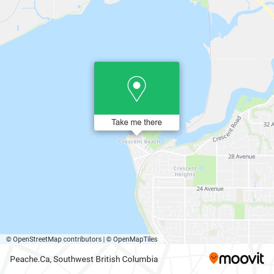 Peache.Ca map