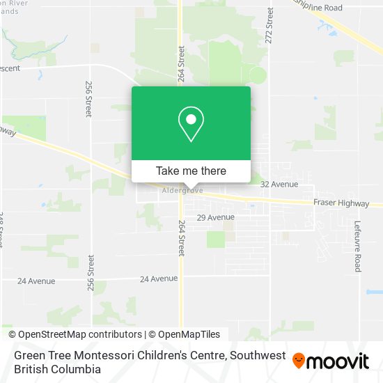 Green Tree Montessori Children's Centre map