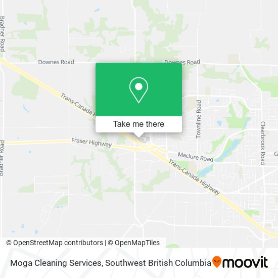 Moga Cleaning Services map