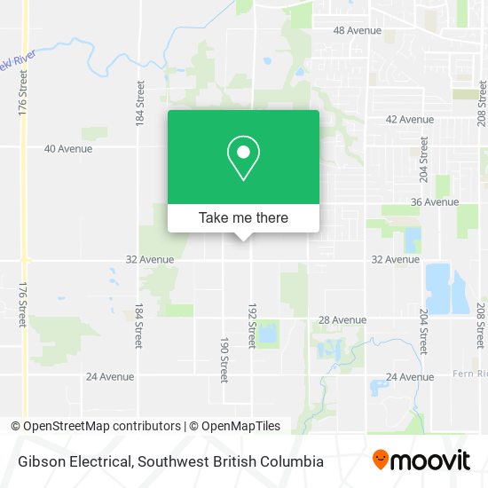 Gibson Electrical map