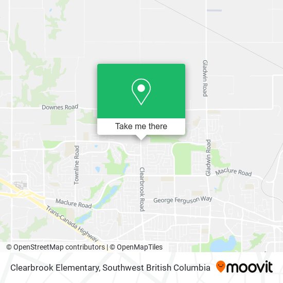 Clearbrook Elementary map