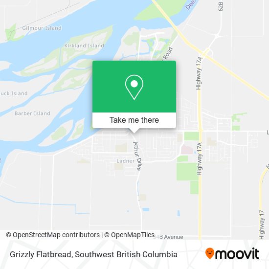 Grizzly Flatbread map