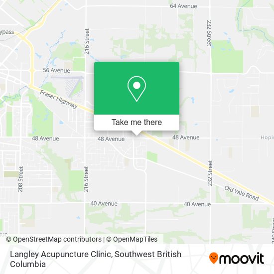 Langley Acupuncture Clinic map