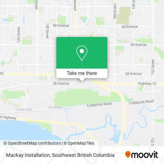 Mackay Installation map