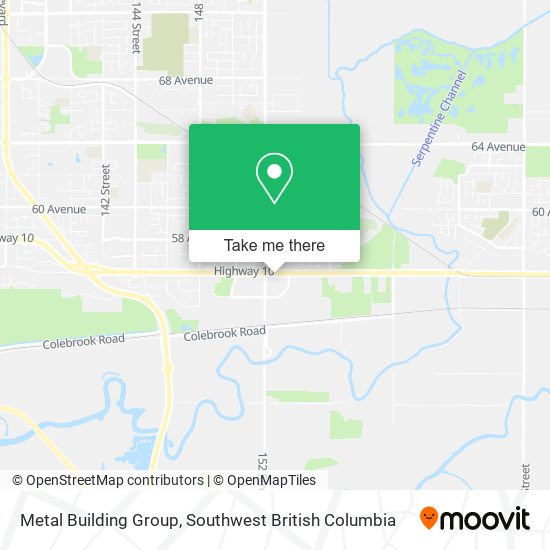 Metal Building Group map