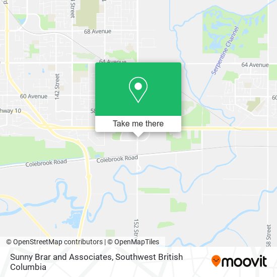 Sunny Brar and Associates map