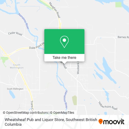 Wheatsheaf Pub and Liquor Store plan