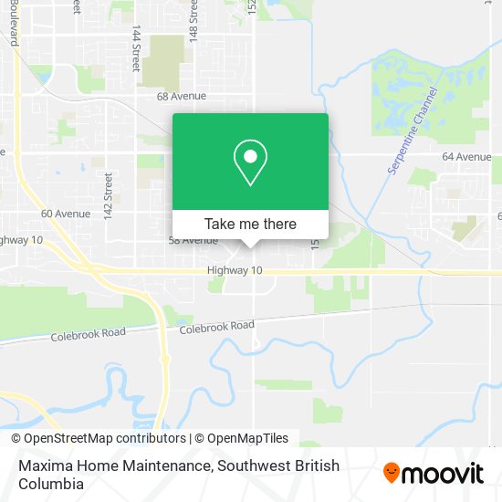 Maxima Home Maintenance map