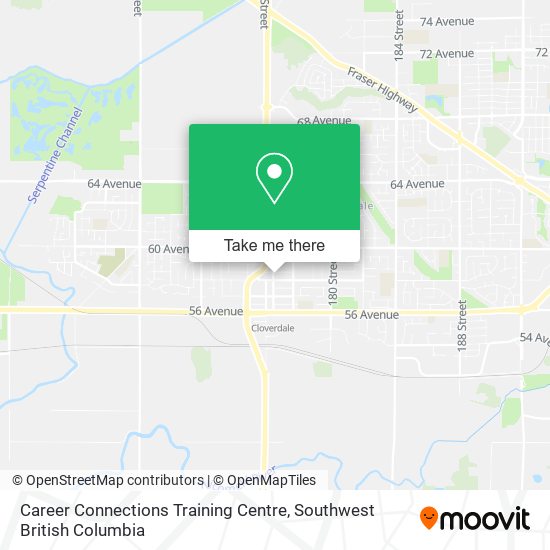 Career Connections Training Centre map