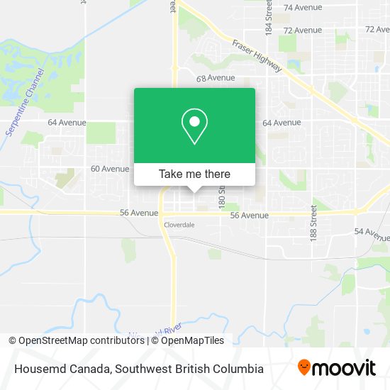 Housemd Canada map