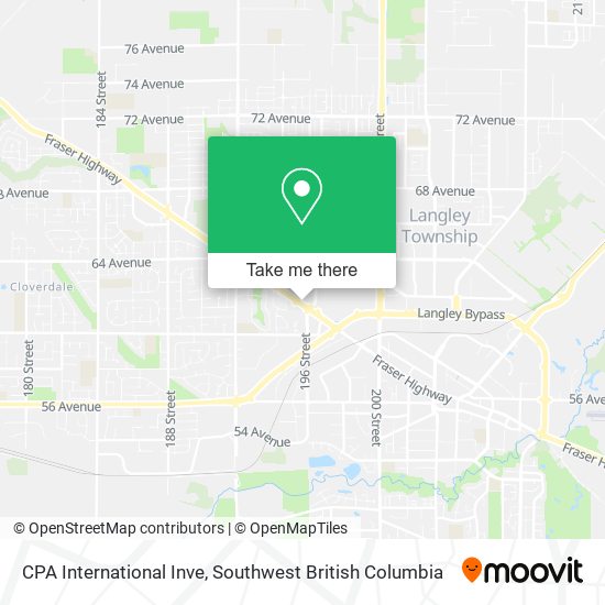 CPA International Inve map