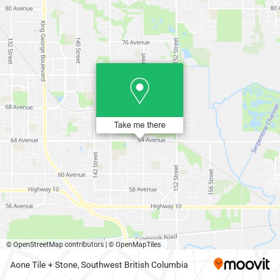 Aone Tile + Stone map