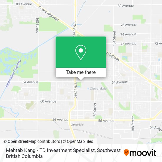 Mehtab Kang - TD Investment Specialist map