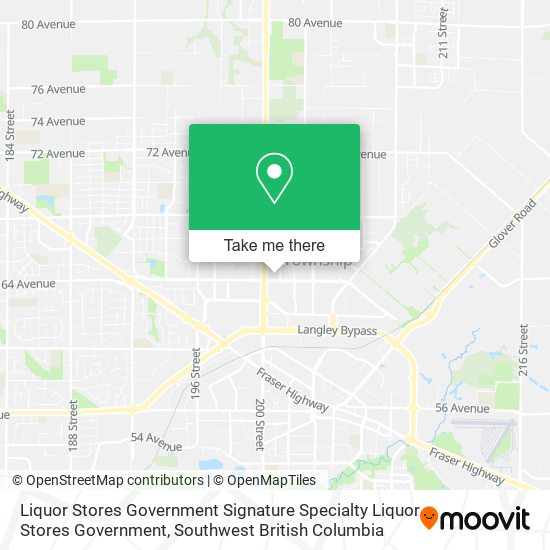 Liquor Stores Government Signature Specialty Liquor Stores Government map