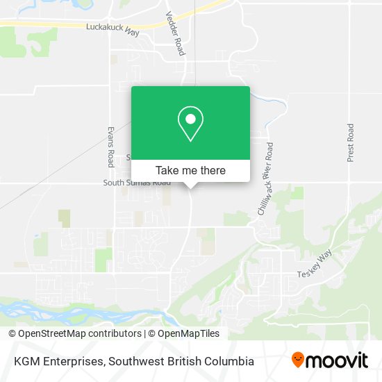 KGM Enterprises map