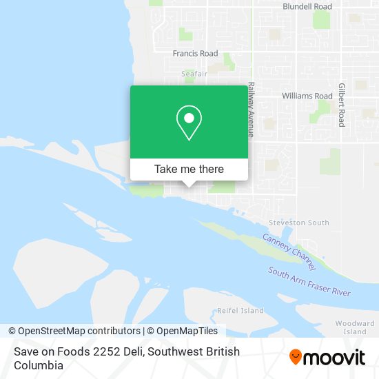 Save on Foods 2252 Deli plan