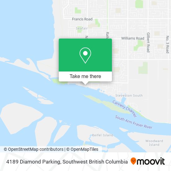 4189 Diamond Parking map