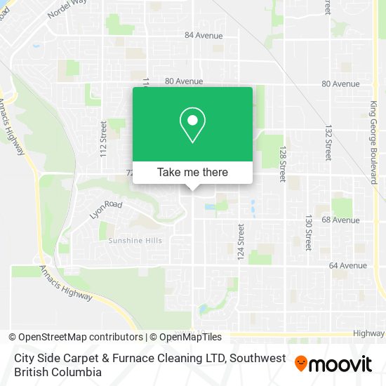 City Side Carpet & Furnace Cleaning LTD plan