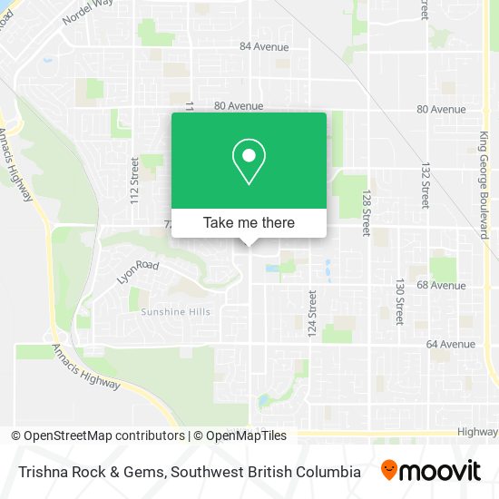 Trishna Rock & Gems map