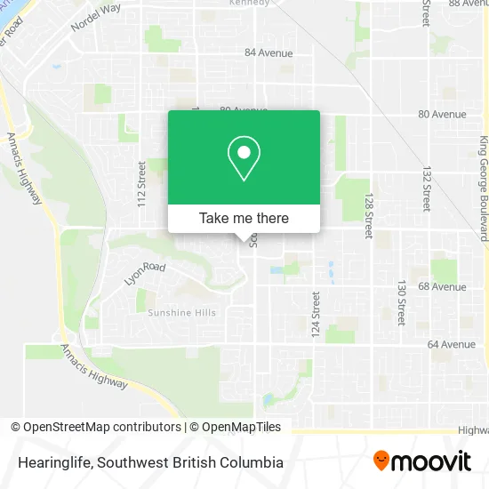 Hearinglife map