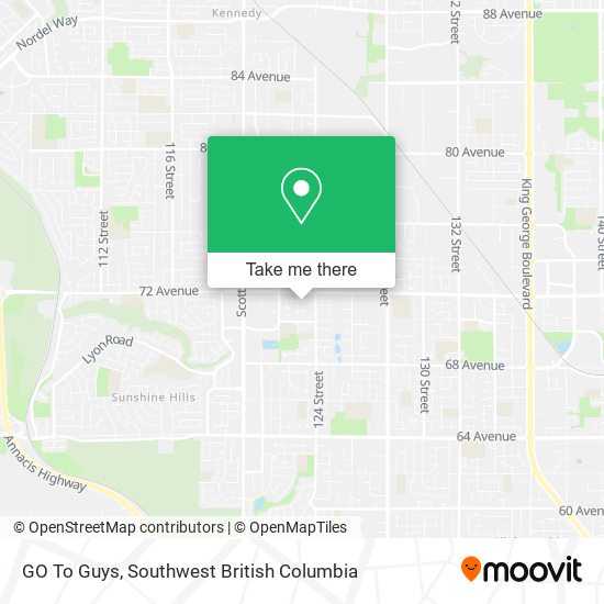 GO To Guys map