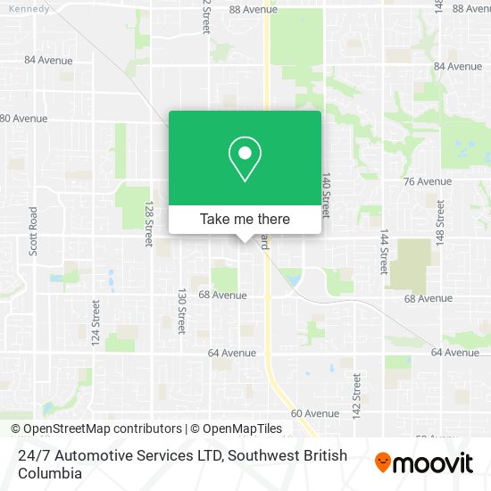 24/7 Automotive Services LTD map