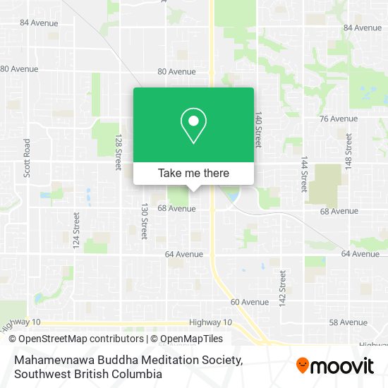 Mahamevnawa Buddha Meditation Society map