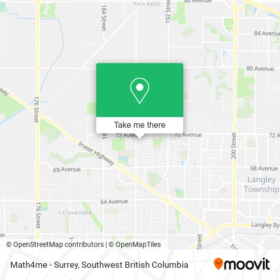 Math4me - Surrey map