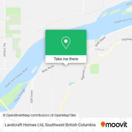 Landcraft Homes Ltd map