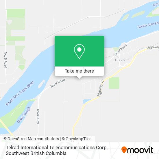 Telrad International Telecommunications Corp map