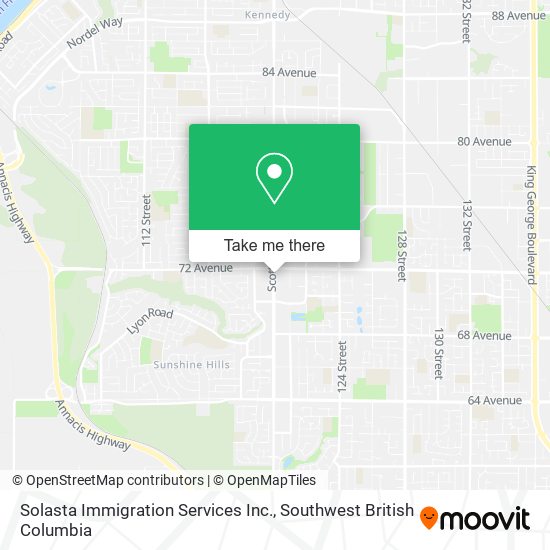 Solasta Immigration Services Inc. map