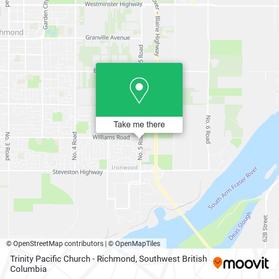 Trinity Pacific Church - Richmond plan