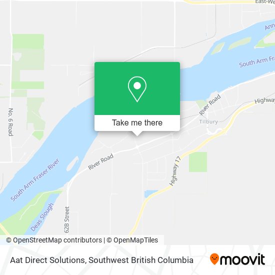 Aat Direct Solutions map