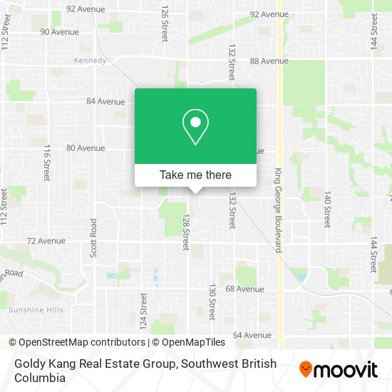Goldy Kang Real Estate Group map