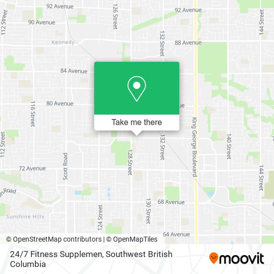 24/7 Fitness Supplemen map