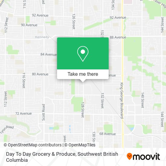 Day To Day Grocery & Produce map