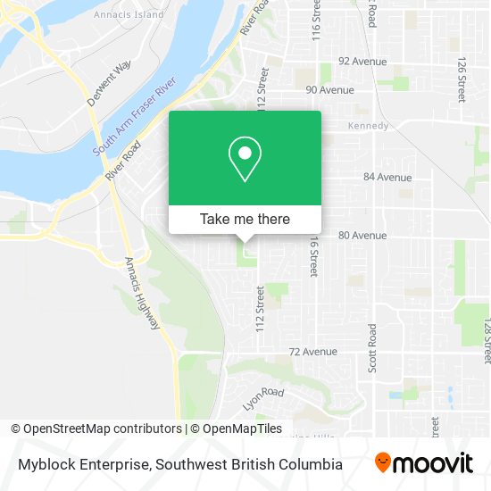 Myblock Enterprise map