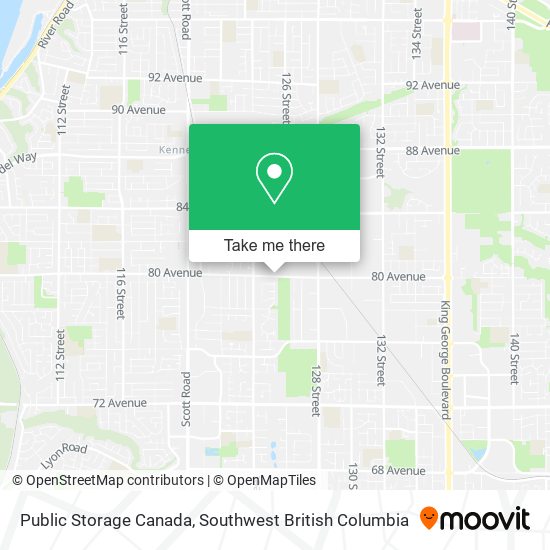 Public Storage Canada plan