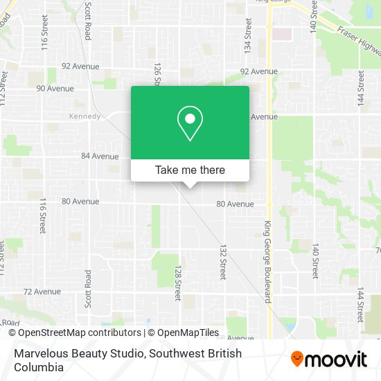 Marvelous Beauty Studio map