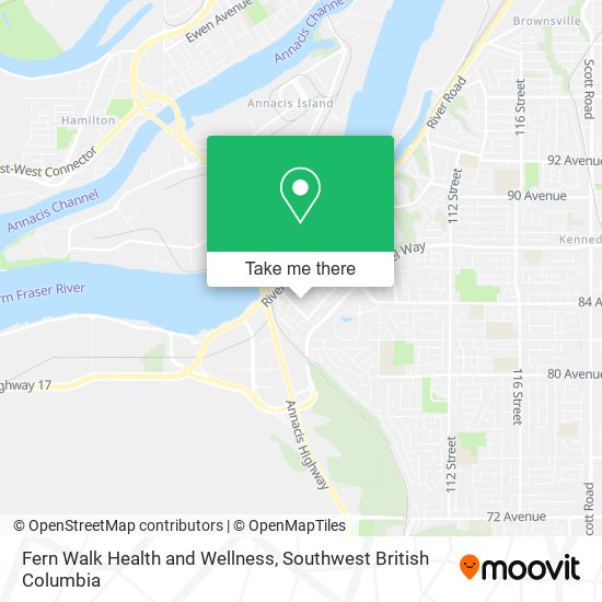 Fern Walk Health and Wellness map