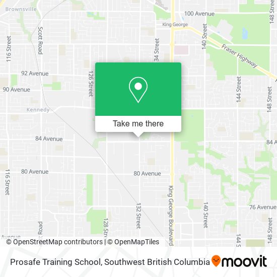 Prosafe Training School map