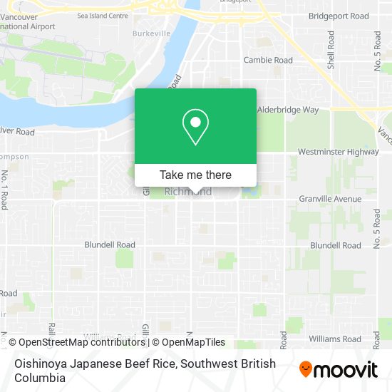 Oishinoya Japanese Beef Rice map