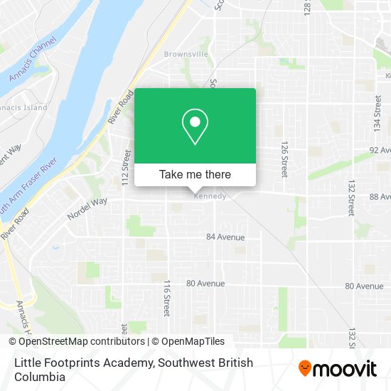 Little Footprints Academy map