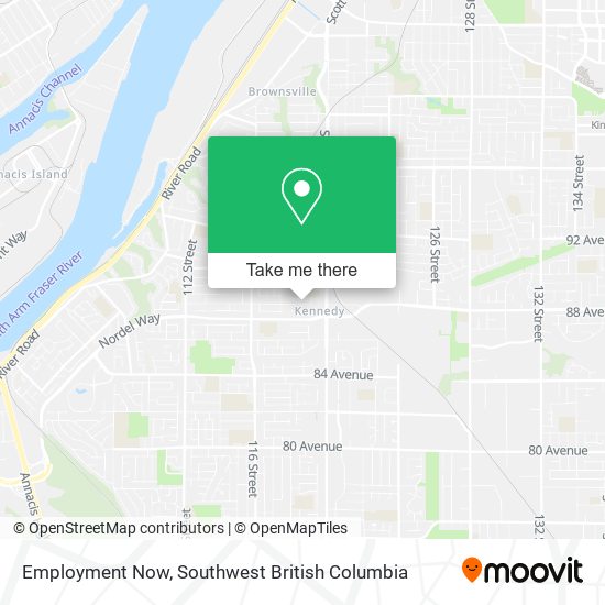 Employment Now map