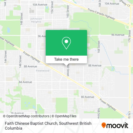 Faith Chinese Baptist Church map