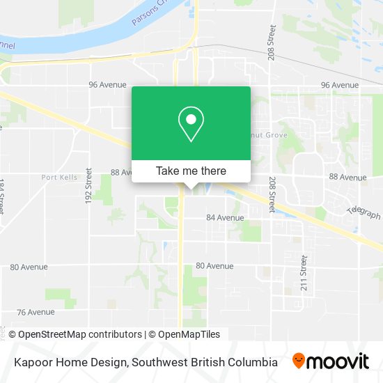Kapoor Home Design map