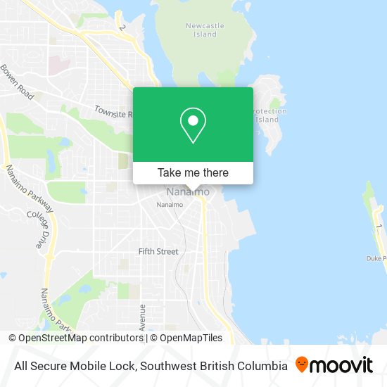 All Secure Mobile Lock map